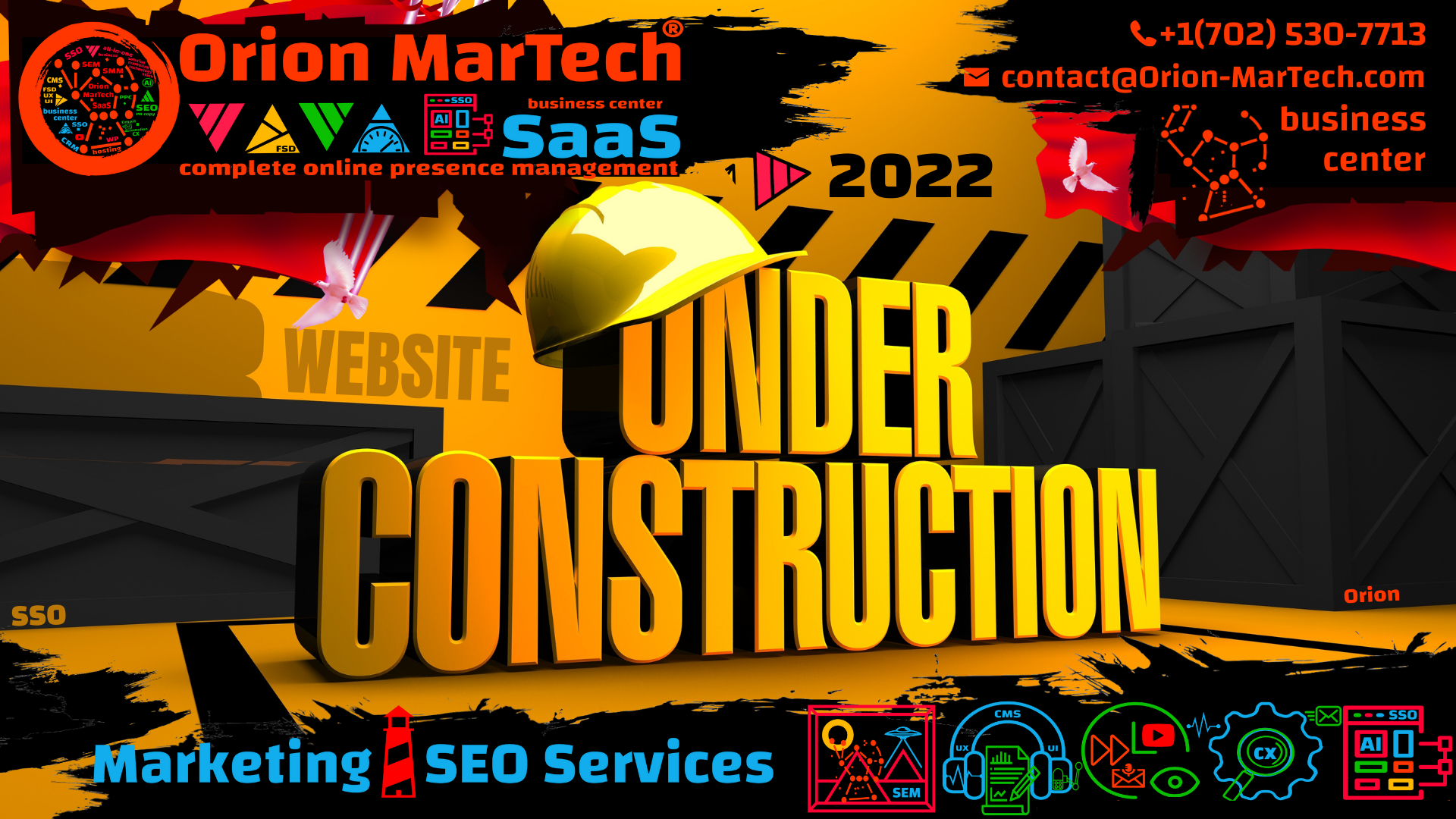 Orion MarTech Under Construction Page